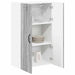 Dulap de bucătărie Gri Sonoma 60 x 31 x 100 cm Lemn compozit - WALTI WALTI
