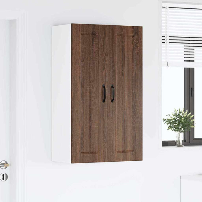 Dulap de bucătărie Stejar închis 60 x 31 x 100 cm Lemn compozit - WALTI WALTI