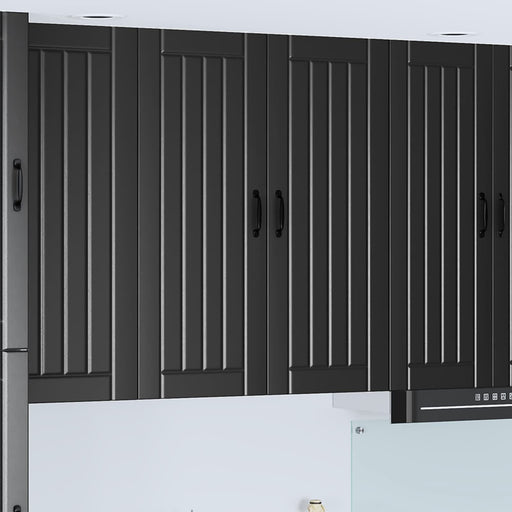 Dulap de bucătărie Negru 80 x 31 x 100 cm Lemn compozit - WALTI WALTI