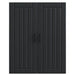 Dulap de bucătărie Negru 80 x 31 x 100 cm Lemn compozit - WALTI WALTI