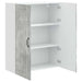 Dulap de bucătărie Gri din beton 80 x 31 x 100 cm Lemn compozit - WALTI WALTI