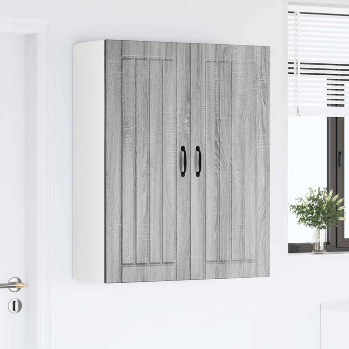 Dulap de bucătărie Gri Sonoma 80 x 31 x 100 cm Lemn compozit - WALTI WALTI