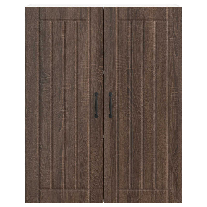 Dulap suspendat de bucătărie Stejar închis 80 x 31 x 100 cm - WALTI WALTI