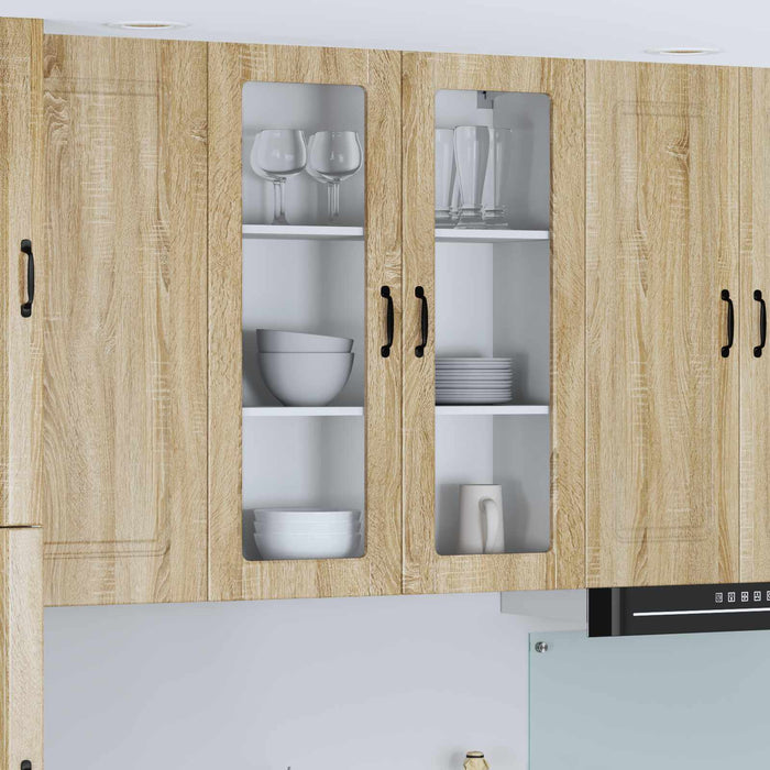 Dulap suspendat de bucătărie Stejar Sonoma 80 x 31 x 100 cm - WALTI WALTI
