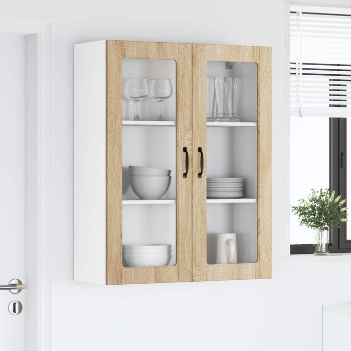 Dulap suspendat de bucătărie Stejar Sonoma 80 x 31 x 100 cm - WALTI WALTI