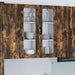 Dulap suspendat de bucătărie Stejar fumuriu 80 x 31 x 100 cm - WALTI WALTI