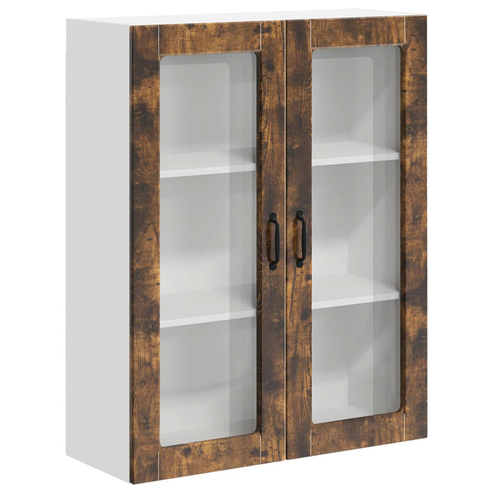 Dulap suspendat de bucătărie Stejar fumuriu 80 x 31 x 100 cm - WALTI WALTI