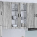 Dulap suspendat de bucătărie cu ușă Gri Sonoma 80 x 31 x 100 cm - WALTI WALTI