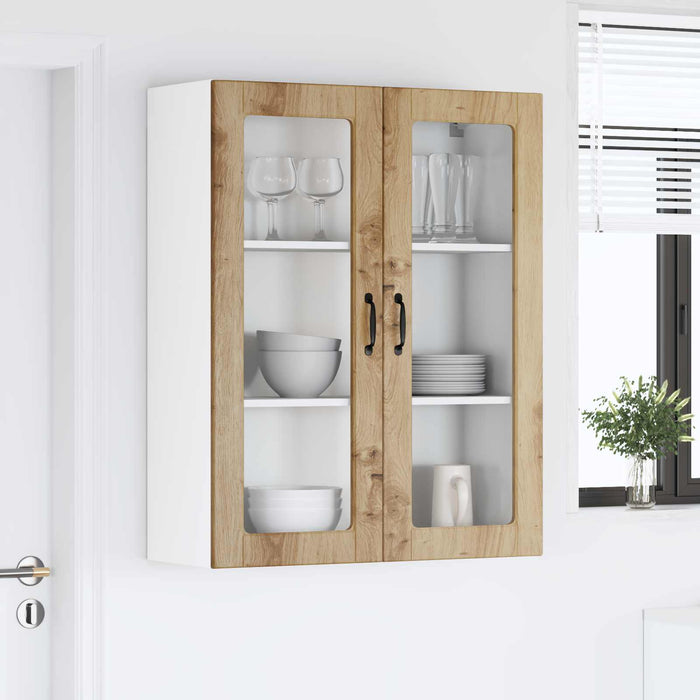 Dulap suspendat de bucătărie Stejar Artizanal 80 x 31 x 100 cm - WALTI WALTI