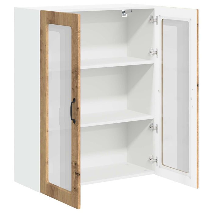 Dulap suspendat de bucătărie Stejar Artizanal 80 x 31 x 100 cm - WALTI WALTI