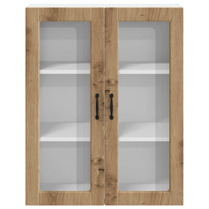 Dulap suspendat de bucătărie Stejar Artizanal 80 x 31 x 100 cm - WALTI WALTI