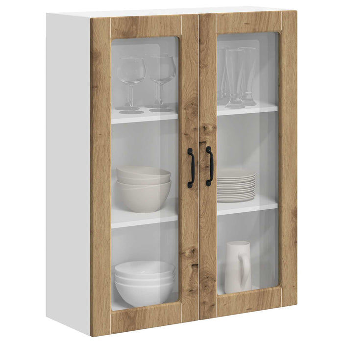 Dulap suspendat de bucătărie Stejar Artizanal 80 x 31 x 100 cm - WALTI WALTI