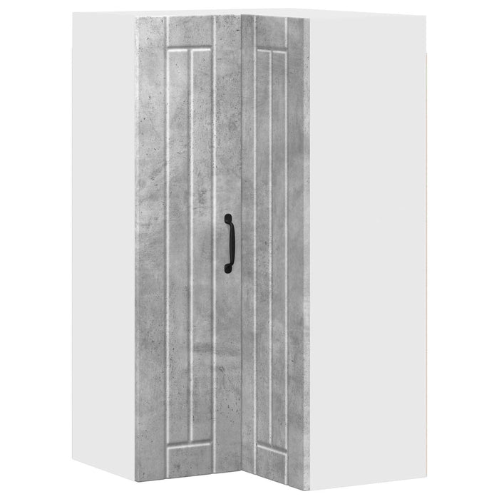 Dulap de bucătărie Gri din beton 57 x 57 x 100 cm Lemn compozit - WALTI WALTI