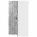 Dulap de bucătărie Gri din beton 57 x 57 x 100 cm Lemn compozit - WALTI WALTI