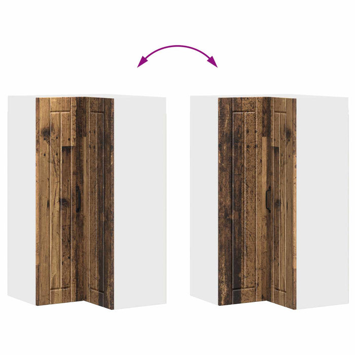 Dulap de bucătărie Lemn vechi 57 x 57 x 100 cm Lemn compozit - WALTI WALTI
