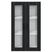 Dulap suspendat de bucătărie Pe perete Negru 60 x 31 x 100 cm - WALTI WALTI