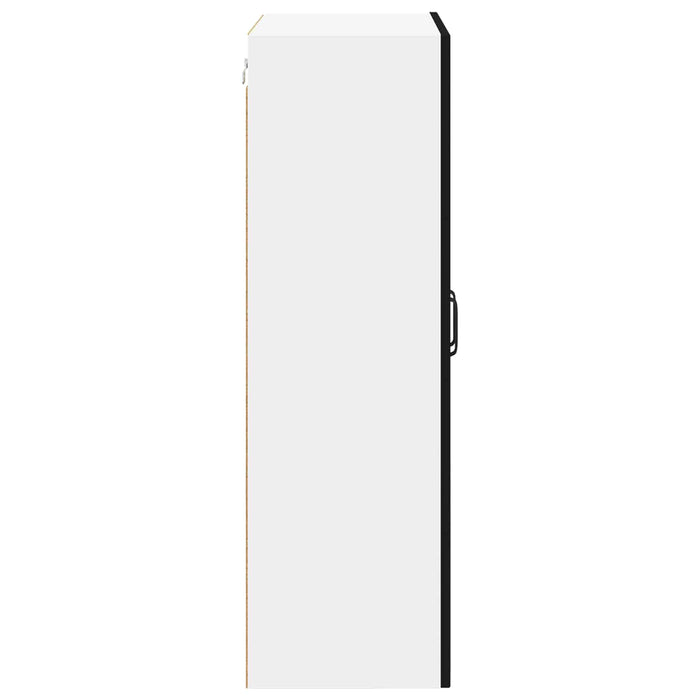 Dulap suspendat de bucătărie Pe perete Negru 60 x 31 x 100 cm - WALTI WALTI