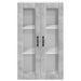 Dulap suspendat de bucătărie Gri din beton 60 x 31 x 100 cm - WALTI WALTI