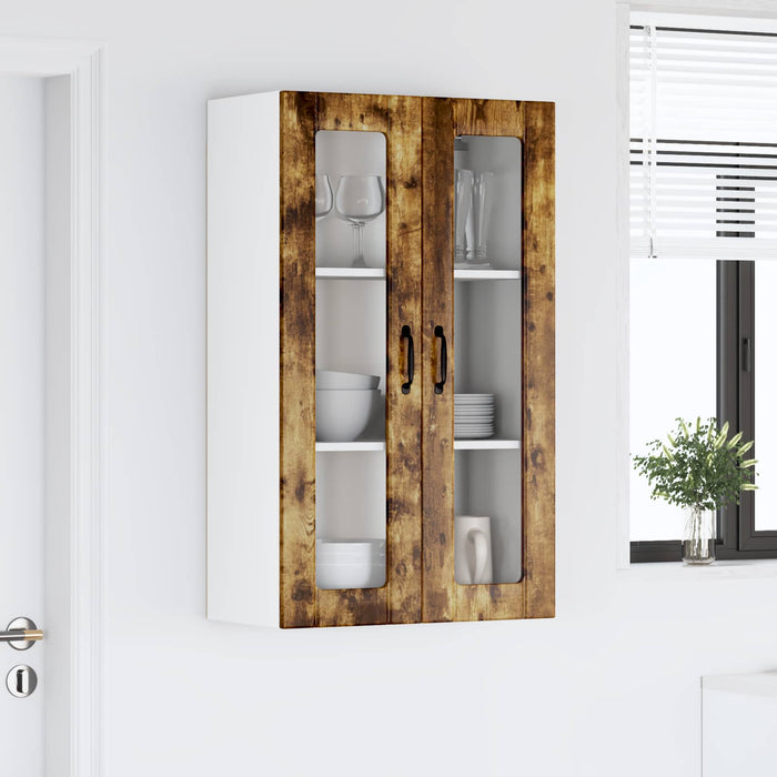 Dulap suspendat de bucătărie Stejar fumuriu 60 x 31 x 100 cm - WALTI WALTI