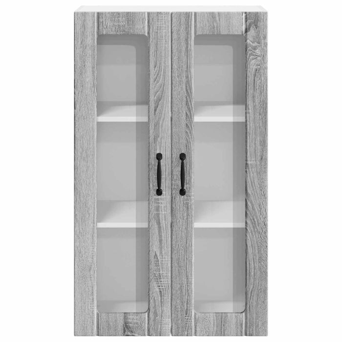 Dulap suspendat de bucătărie cu ușă Gri Sonoma 60 x 31 x 100 cm - WALTI WALTI