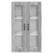 Dulap suspendat de bucătărie cu ușă Gri Sonoma 60 x 31 x 100 cm - WALTI WALTI