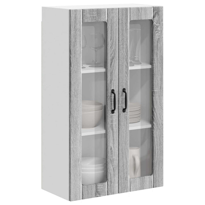 Dulap suspendat de bucătărie cu ușă Gri Sonoma 60 x 31 x 100 cm - WALTI WALTI