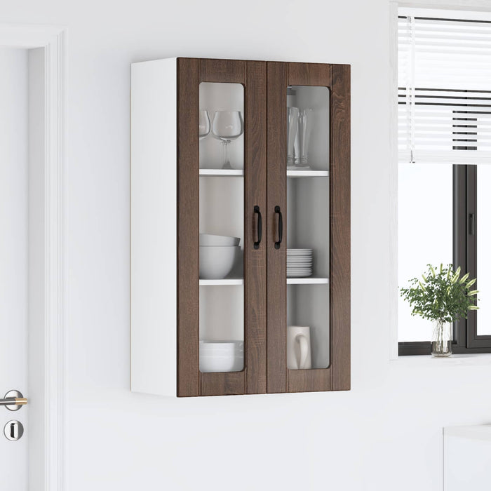 Dulap suspendat de bucătărie Stejar închis 60 x 31 x 100 cm - WALTI WALTI