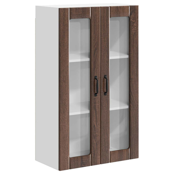Dulap suspendat de bucătărie Stejar închis 60 x 31 x 100 cm - WALTI WALTI
