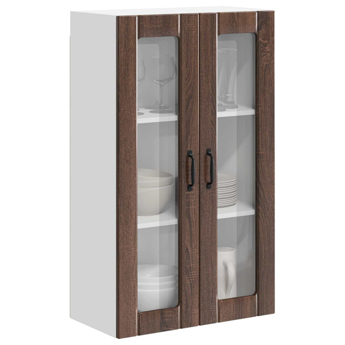 Dulap suspendat de bucătărie Stejar închis 60 x 31 x 100 cm - WALTI WALTI