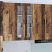 Dulap suspendat de bucătărie cu ușă Lemn vechi 60 x 31 x 100 cm - WALTI WALTI