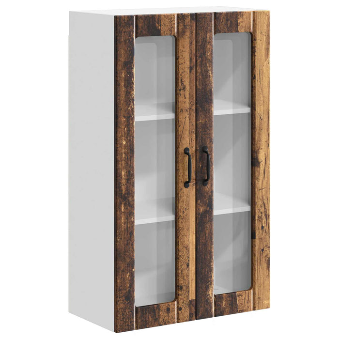 Dulap suspendat de bucătărie cu ușă Lemn vechi 60 x 31 x 100 cm - WALTI WALTI