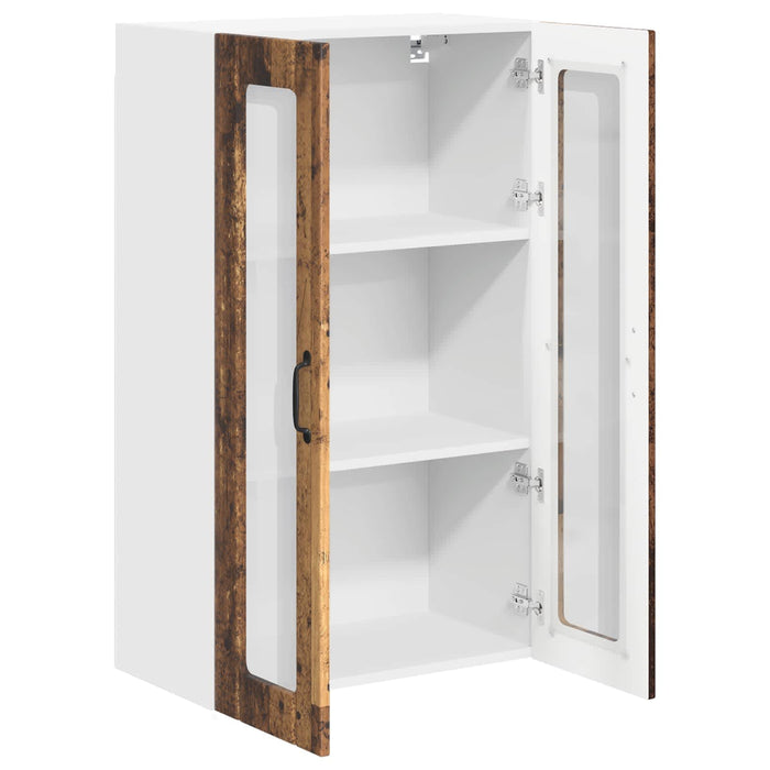 Dulap suspendat de bucătărie cu ușă Lemn vechi 60 x 31 x 100 cm - WALTI WALTI
