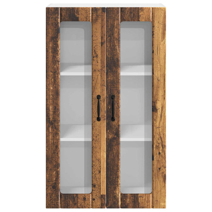 Dulap suspendat de bucătărie cu ușă Lemn vechi 60 x 31 x 100 cm - WALTI WALTI