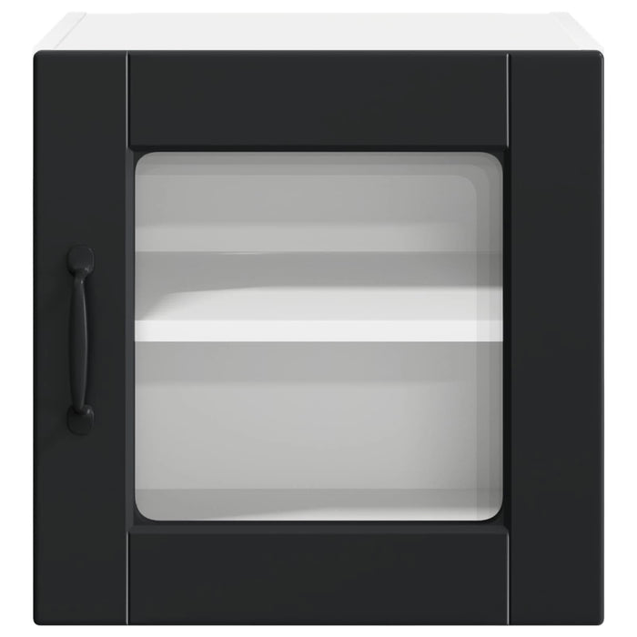 Dulap de bucătărie 2 pcs Negru 40 x 31 x 40 cm Lemn compozit - WALTI WALTI