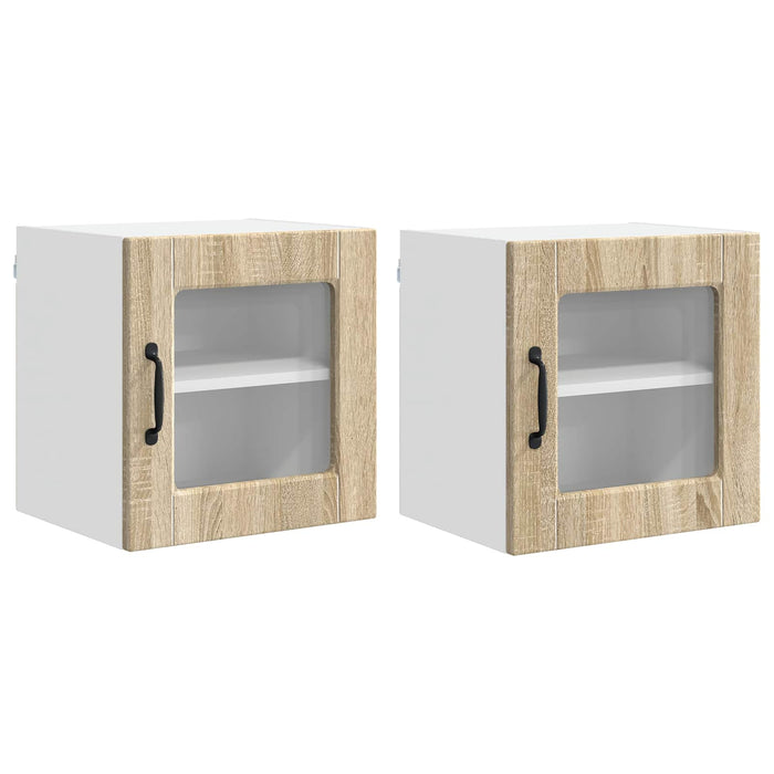 Dulap de bucătărie cu raft 2 pcs Stejar Sonoma 40 x 31 x 40 cm - WALTI WALTI