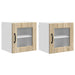 Dulap de bucătărie cu raft 2 pcs Stejar Sonoma 40 x 31 x 40 cm - WALTI WALTI