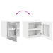 Dulap de bucătărie Gri din beton 40 x 31 x 40 cm Lemn compozit - WALTI WALTI