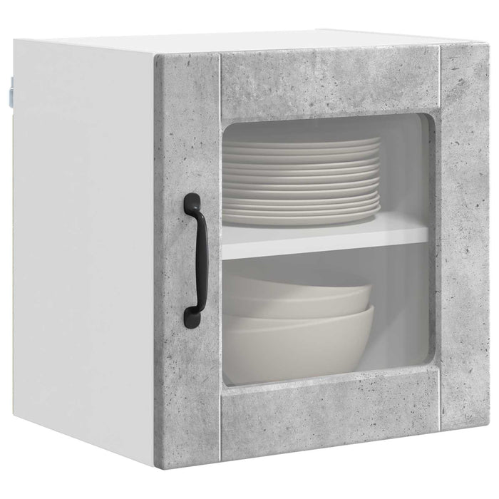 Dulap de bucătărie Gri din beton 40 x 31 x 40 cm Lemn compozit - WALTI WALTI