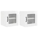 Dulap de bucătărie cu raft 2 pcs Alb lucios 40 x 31 x 40 cm - WALTI WALTI
