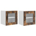 Dulap de bucătărie cu raft 2 pcs Stejar fumuriu 40 x 31 x 40 cm - WALTI WALTI