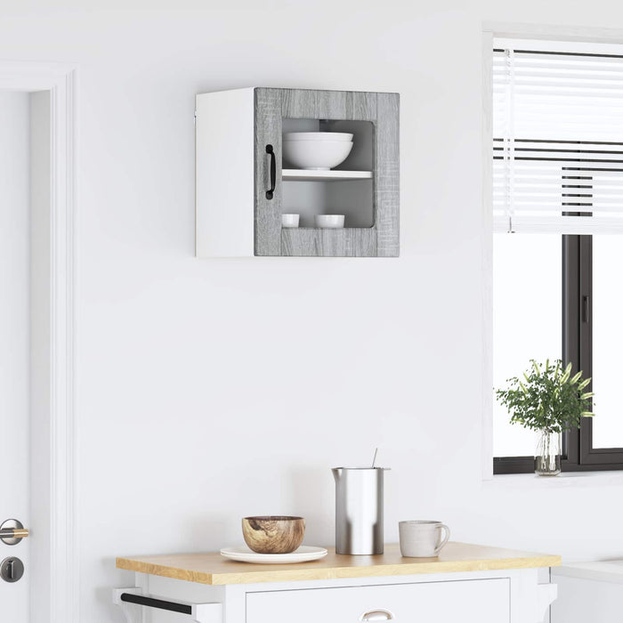 Dulap de bucătărie Gri Sonoma 40 x 31 x 40 cm Lemn compozit - WALTI WALTI