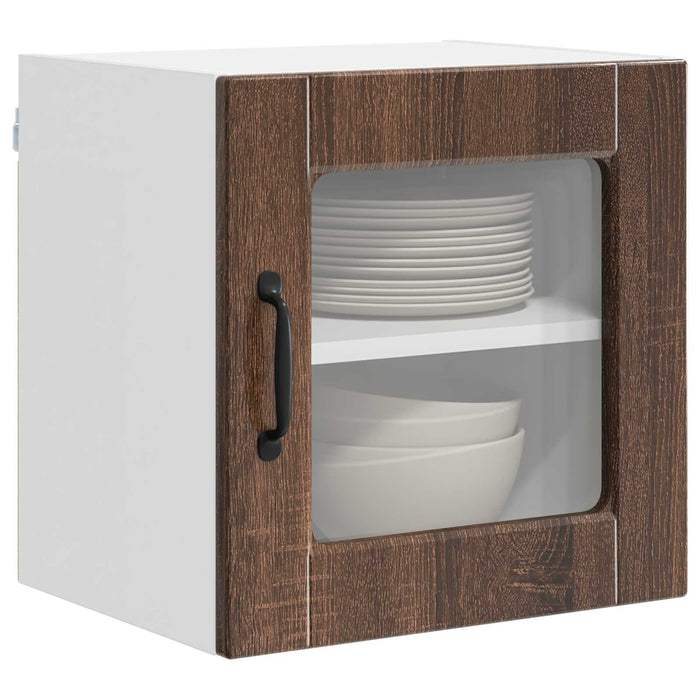 Dulap de bucătărie cu raft 2 pcs Stejar închis 40 x 31 x 40 cm - WALTI WALTI