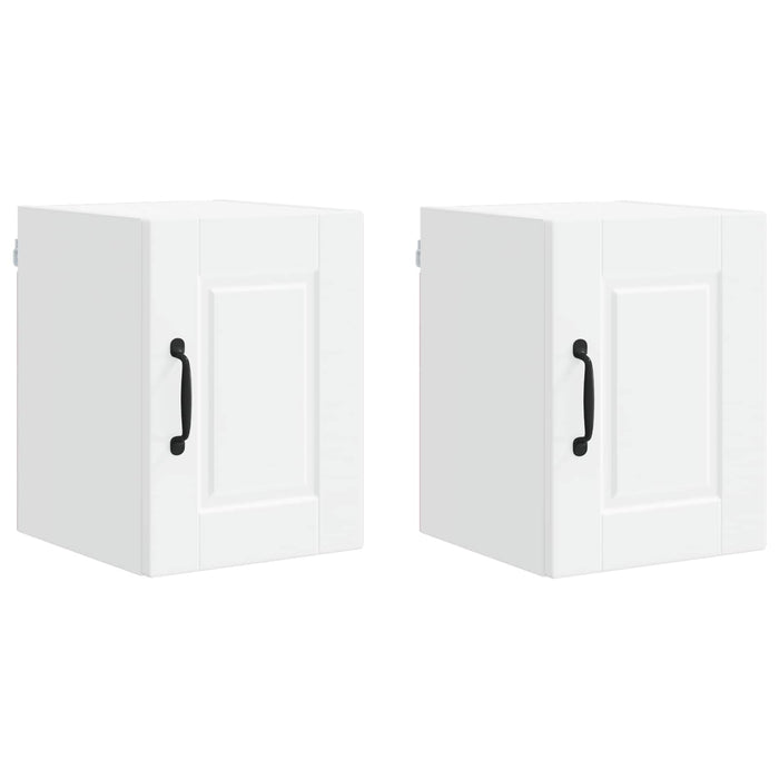 Dulap de bucătărie 2 pcs Alb 30 x 31 x 40 cm Lemn compozit - WALTI WALTI