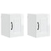 Dulap de bucătărie cu raft 2 pcs Alb lucios 30 x 31 x 40 cm - WALTI WALTI