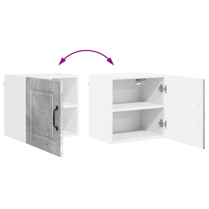 Dulap de bucătărie Gri din beton 40 x 31 x 40 cm Lemn compozit - WALTI WALTI