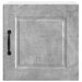 Dulap de bucătărie cu raft 2 pcs Gri din beton 40 x 31 x 40 cm - WALTI WALTI