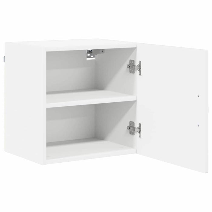 Dulap de bucătărie cu raft 2 pcs Alb lucios 40 x 31 x 40 cm - WALTI WALTI