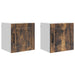 Dulap de bucătărie cu raft 2 pcs Stejar fumuriu 40 x 31 x 40 cm - WALTI WALTI