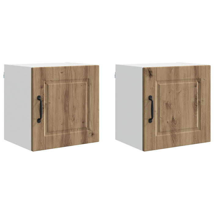 Dulap de bucătărie 2 pcs Stejar Artizanal 40 x 31 x 40 cm - WALTI WALTI