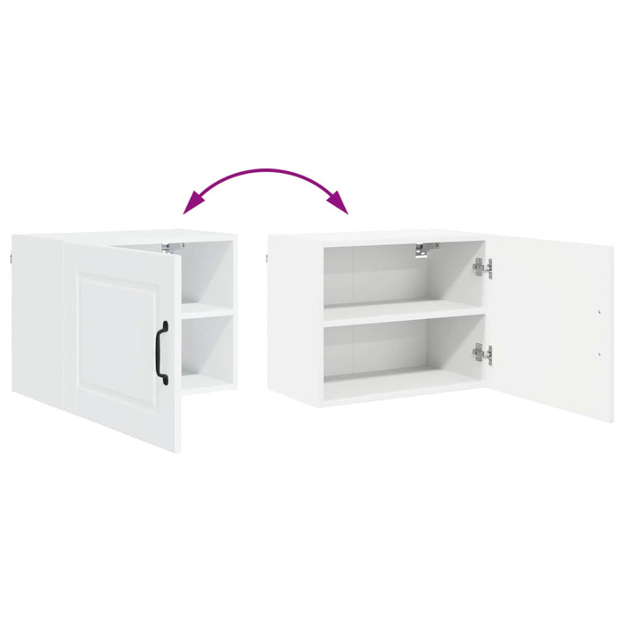 Dulap de bucătărie cu raft Alb 50 x 31 x 40 cm Lemn compozit - WALTI WALTI